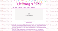 Desktop Screenshot of frostingontop.com